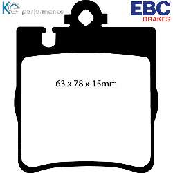EBC Yellowstuff BremsbelägeHigh End Lösung für schnelle Straßenfahrzeuge - DP41441R