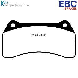 EBC Yellowstuff BremsbelägeHigh End Lösung für schnelle Straßenfahrzeuge - DP41462R