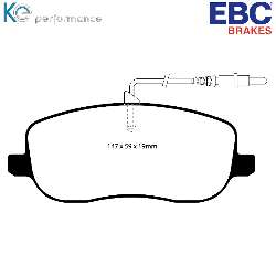 EBC Blackstuff Bremsbelägeoptimierter Austauschbremsbelag - DP1466