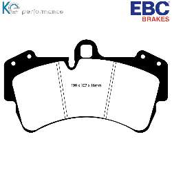 EBC Yellowstuff BremsbelägeHigh End Lösung für schnelle Straßenfahrzeuge - DP41473R