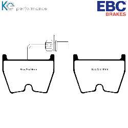EBC Bluestuff NDX EBC Rennbremsbeläge (Satz mit 8 Belägen für die kompl. Achse)Für Rennen und Langstreckenrennen - DP51513NDX
