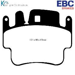 EBC Orangestuff EBC RennbremsbelägeEBC Rennbremsbeläge - DP91514