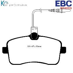 EBC Greenstuff BremsbelägeAramid Bremsbelag für mehr Bremskraft - DP21549