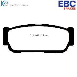 EBC Blackstuff Bremsbelägeoptimierter Austauschbremsbelag - DP1560