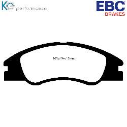 EBC Greenstuff BremsbelägeAramid Bremsbelag für mehr Bremskraft - DP21568