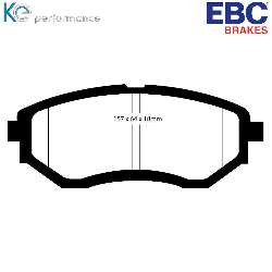 EBC Blackstuff Bremsbelägeoptimierter Austauschbremsbelag - DP1583
