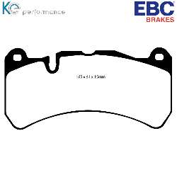 EBC Bluestuff NDX EBC RennbremsbelägeFür Rennen und Langstreckenrennen - DP51591NDX