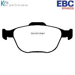 EBC Yellowstuff BremsbelägeHigh End Lösung für schnelle Straßenfahrzeuge - DP41641R