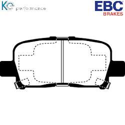 EBC Greenstuff Bremsbeläge 6000er SerieFür SUV und 4&4 Fahrzeuge - DP61662