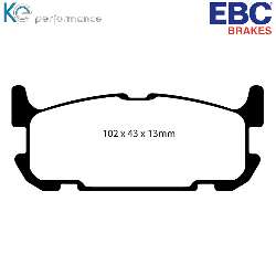 EBC Blackstuff Bremsbelägeoptimierter Austauschbremsbelag - DP1685
