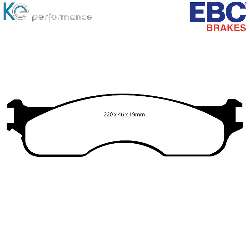 EBC Yellowstuff BremsbelägeHigh End Lösung für schnelle Straßenfahrzeuge - DP41708R