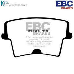 EBC Yellowstuff BremsbelägeHigh End Lösung für schnelle Straßenfahrzeuge - DP41722R
