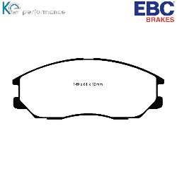 EBC Greenstuff BremsbelägeAramid Bremsbelag für mehr Bremskraft - DP21725