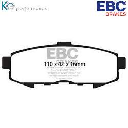 EBC Blackstuff Bremsbelägeoptimierter Austauschbremsbelag - DP1733