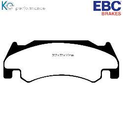 EBC Yellowstuff BremsbelägeHigh End Lösung für schnelle Straßenfahrzeuge - DP41739R
