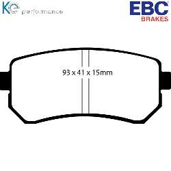 EBC Blackstuff Bremsbelägeoptimierter Austauschbremsbelag - DP1769