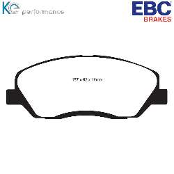 EBC Blackstuff Bremsbelägeoptimierter Austauschbremsbelag - DP1783