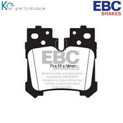 EBC Blackstuff Bremsbelägeoptimierter Austauschbremsbelag - DP1812