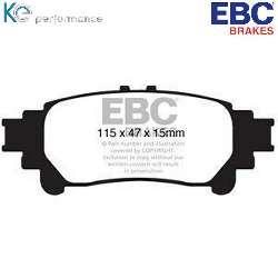 EBC Greenstuff BremsbelägeAramid Bremsbelag für mehr Bremskraft - DP21850