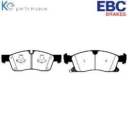 EBC Yellowstuff BremsbelägeHigh End Lösung für schnelle Straßenfahrzeuge - DP41871R