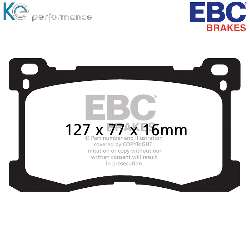 EBC Yellowstuff BremsbelägeHigh End Lösung für schnelle Straßenfahrzeuge - DP41882R