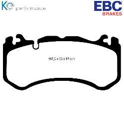 EBC Bluestuff NDX EBC RennbremsbelägeFür Rennen und Langstreckenrennen - DP51939NDX