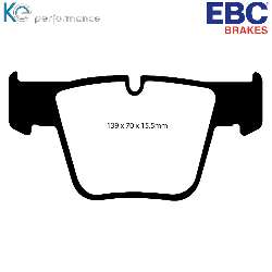 EBC Yellowstuff BremsbelägeHigh End Lösung für schnelle Straßenfahrzeuge - DP41941R