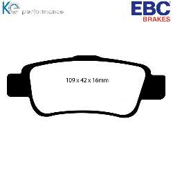 EBC Blackstuff Bremsbelägeoptimierter Austauschbremsbelag - DP1952