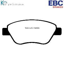 EBC Blackstuff Bremsbelägeoptimierter Austauschbremsbelag - DP1965