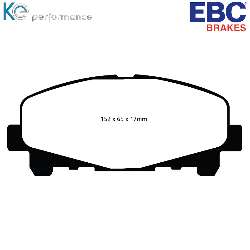EBC Yellowstuff BremsbelägeHigh End Lösung für schnelle Straßenfahrzeuge - DP41999R