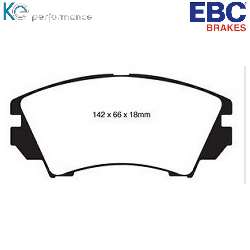 EBC Blackstuff Bremsbelägeoptimierter Austauschbremsbelag - DPX2014