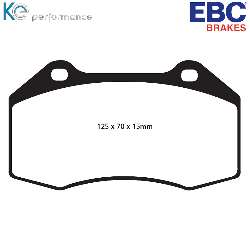 EBC Yellowstuff BremsbelägeHigh End Lösung für schnelle Straßenfahrzeuge - DP42021R