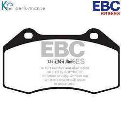 EBC Blackstuff Bremsbelägeoptimierter Austauschbremsbelag - DPX2021/2