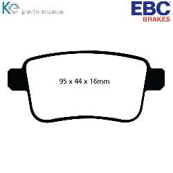 EBC Blackstuff Bremsbelägeoptimierter Austauschbremsbelag - DPX2034