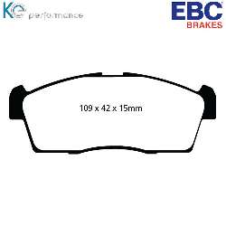EBC Blackstuff Bremsbelägeoptimierter Austauschbremsbelag - DPX2042