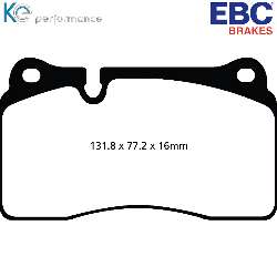 EBC Rennbremsbeläge RP1High End EBC Rennbremsbeläge - DP82070RP1