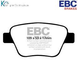 EBC Greenstuff BremsbelägeAramid Bremsbelag für mehr Bremskraft - DP22075