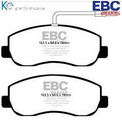 EBC Blackstuff Bremsbelägeoptimierter Austauschbremsbelag - DPX2083