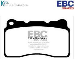 EBC Yellowstuff BremsbelägeHigh End Lösung für schnelle Straßenfahrzeuge - DP42093R