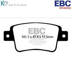 EBC Blackstuff Bremsbelägeoptimierter Austauschbremsbelag - DPX2101