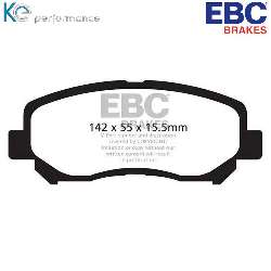 EBC Greenstuff BremsbelägeAramid Bremsbelag für mehr Bremskraft - DP22134