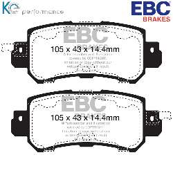 EBC Greenstuff BremsbelägeAramid Bremsbelag für mehr Bremskraft - DP22135