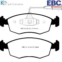 EBC Blackstuff Bremsbelägeoptimierter Austauschbremsbelag - DPX2141