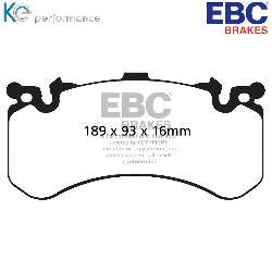 EBC Yellowstuff BremsbelägeHigh End Lösung für schnelle Straßenfahrzeuge - DP42158R