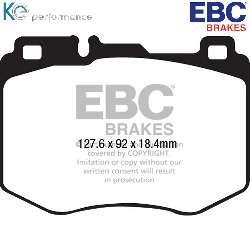 EBC Greenstuff BremsbelägeAramid Bremsbelag für mehr Bremskraft - DP22210
