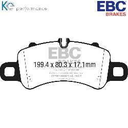 EBC Rennbremsbeläge RP1High End EBC Rennbremsbeläge - DP82307RP1