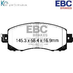 EBC Blackstuff Bremsbelägeoptimierter Austauschbremsbelag - DPX2330