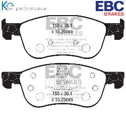EBC Blackstuff Bremsbelägeoptimierter Austauschbremsbelag - DPX2353