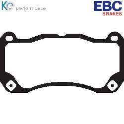 EBC Yellowstuff BremsbelägeHigh End Lösung für schnelle Straßenfahrzeuge - DP43013R