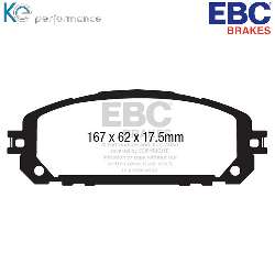 EBC Greenstuff Bremsbeläge 6000er SerieFür SUV und 4&4 Fahrzeuge - DP63030